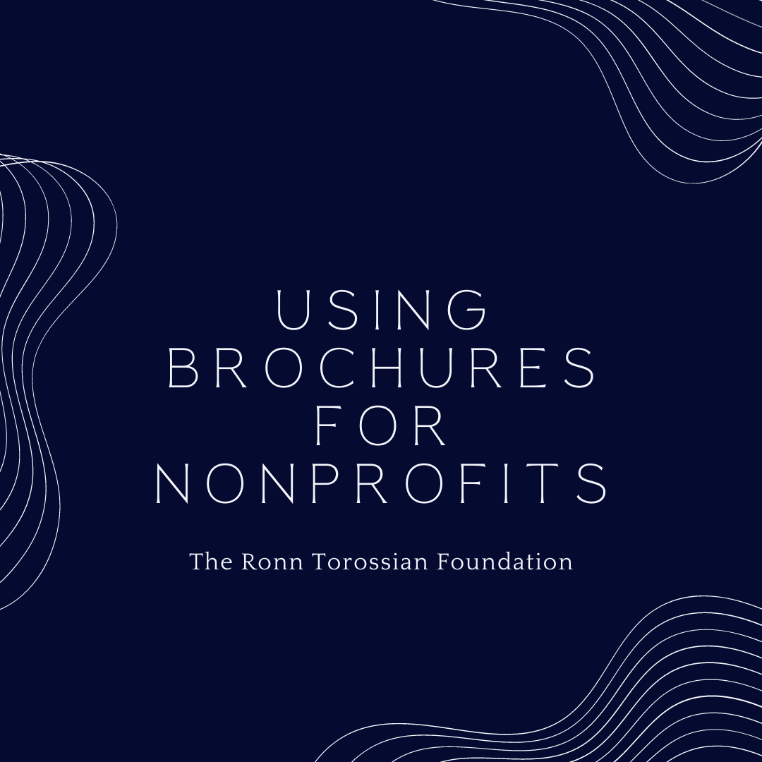 Using Brochures for Nonprofits